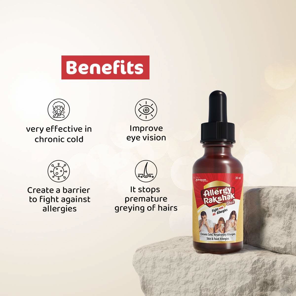 Allergy Rakshak Ghee By Arogyam Pack of 2