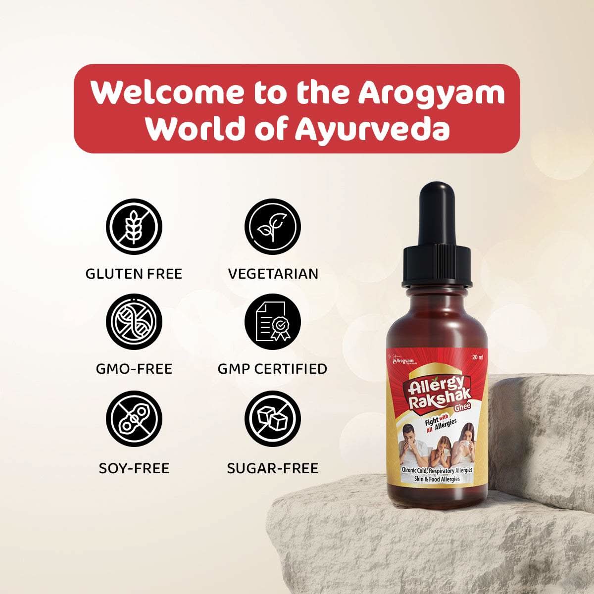 Allergy Rakshak Ghee By Arogyam