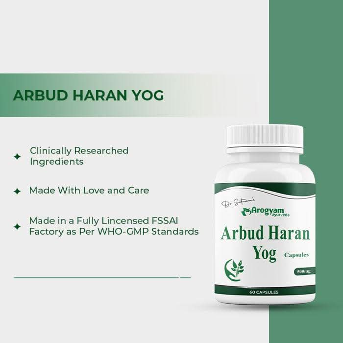 Arbud Haran Yog Capsules, 60 Capsules