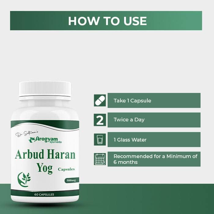Arbud Haran Yog Capsules, 60 Capsules