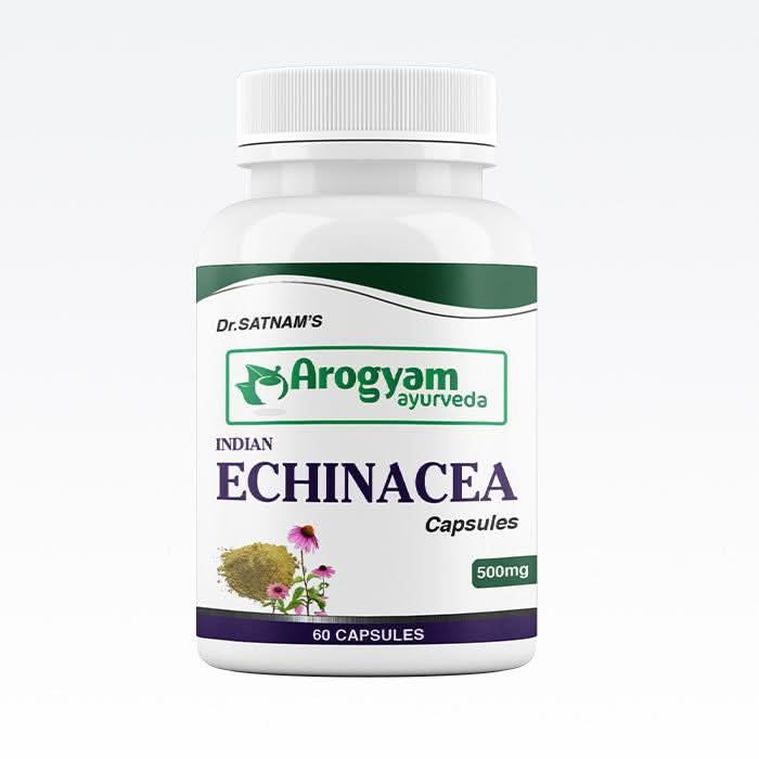 Echinacea Capsules – Kalmegh by Arogyam, 60 Capsules