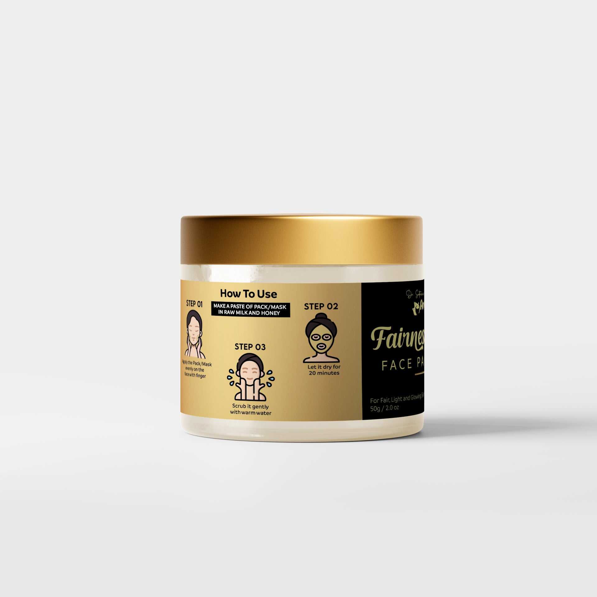 Fairness And Glow Face Pack By Arogyam, 50g