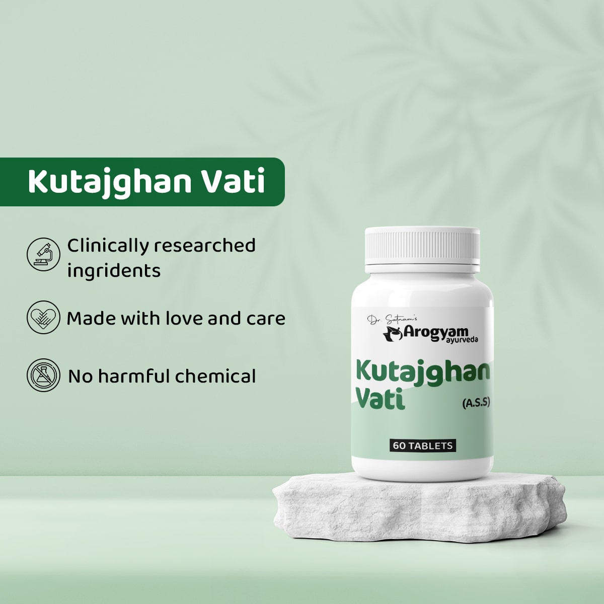 Kutajghan Vati, 60 Tablets