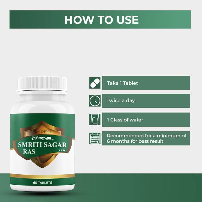 Smriti Sagar Ras Tablets, 60 Tablets