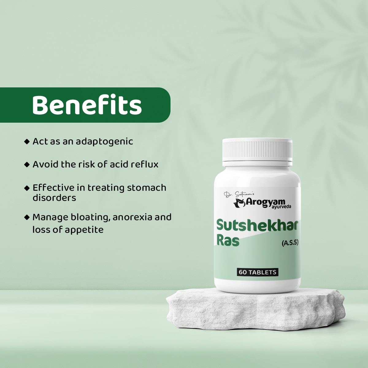 Sutshekhar Ras Tablets, 60 Tablets