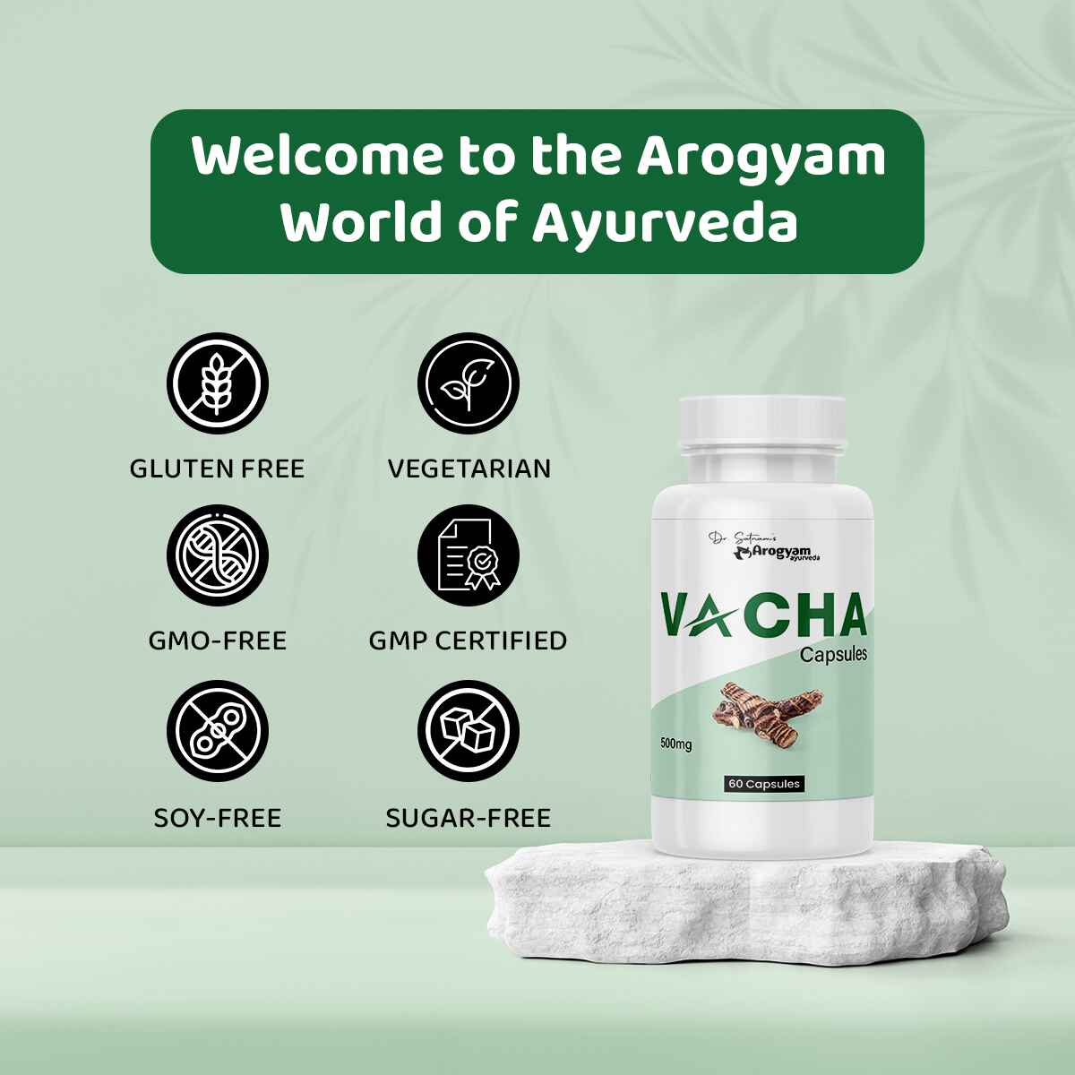 Vacha Capsules, 60 Capsules