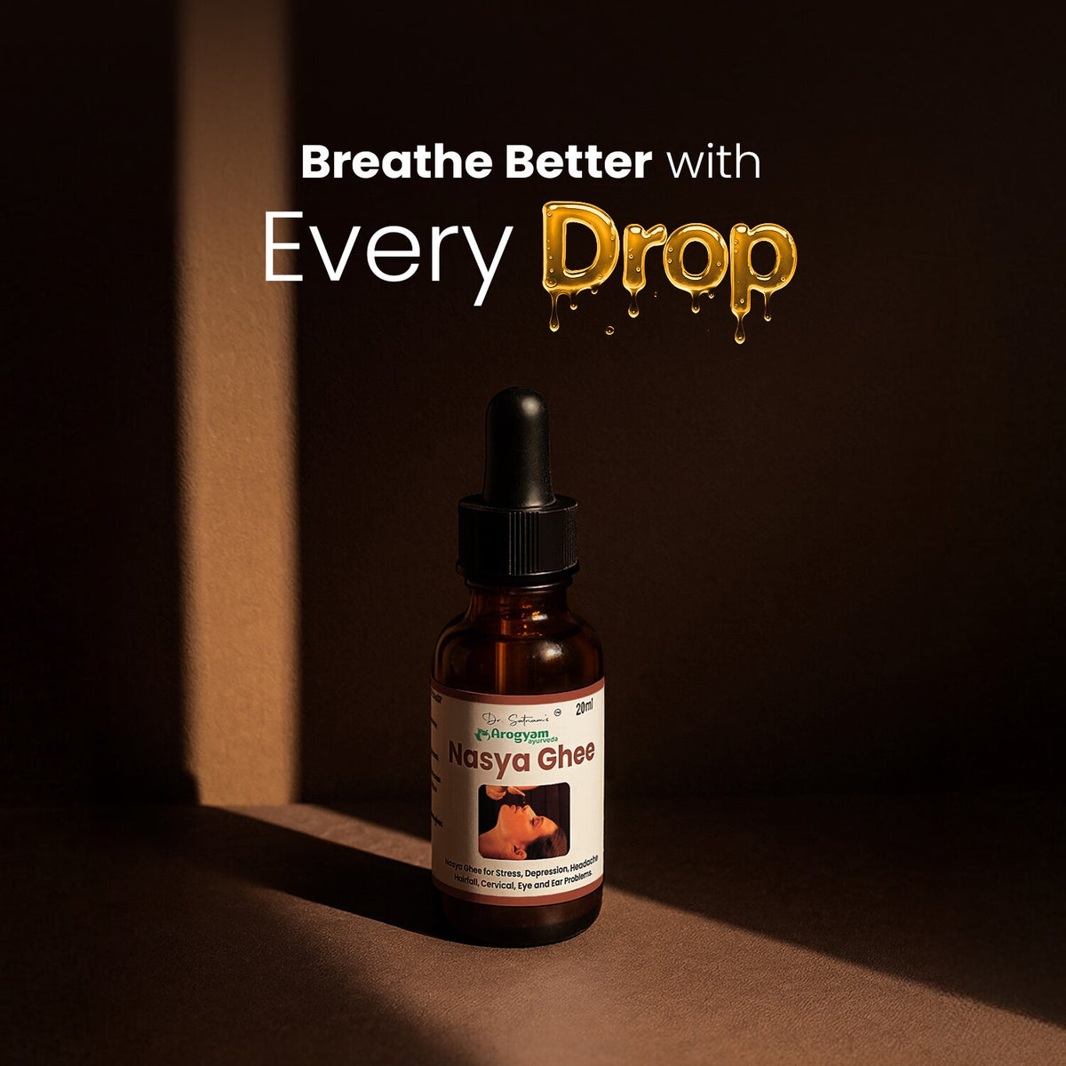Nasya Ghee by Arogyam Ayurveda, 20ml