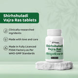 Shirhshuladi Vajra Ras by Arogyam - 60 Tabs