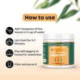 Herbal Tea For Cough, Cold And Immunity